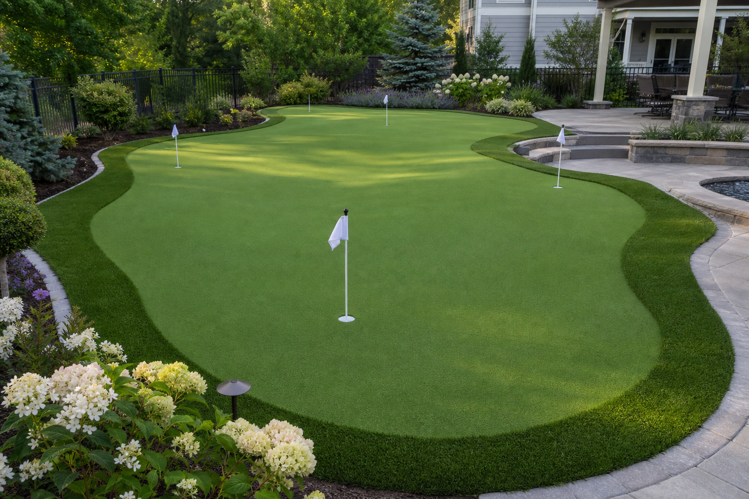 Backyard putting green artificial turf Halifax